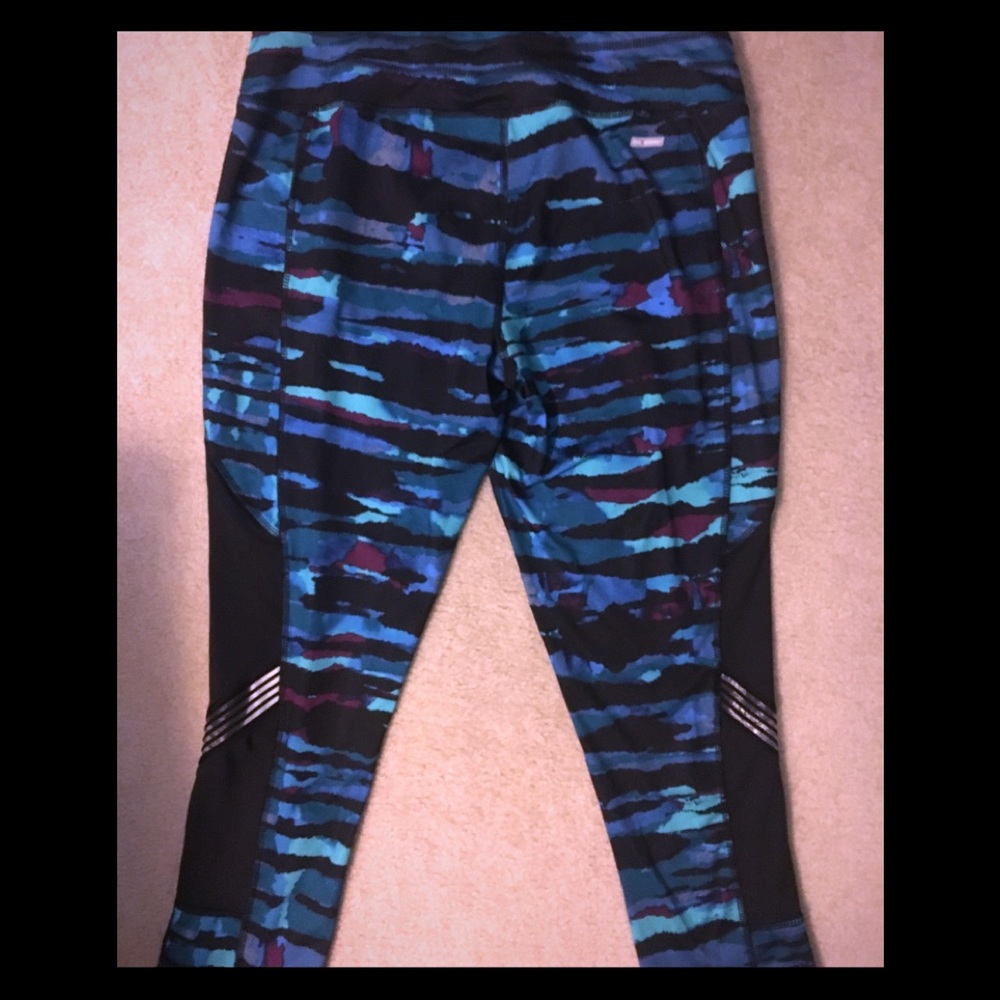 Asymmetrical colored capris!